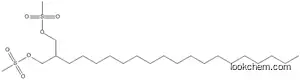 Molecular Structure of 88989-20-2 (1,3-Propanediol, 2-octadecyl-, dimethanesulfonate)